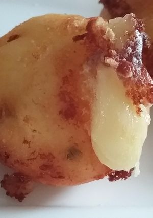 A picture of #Ramadan.... cheese potato balls.