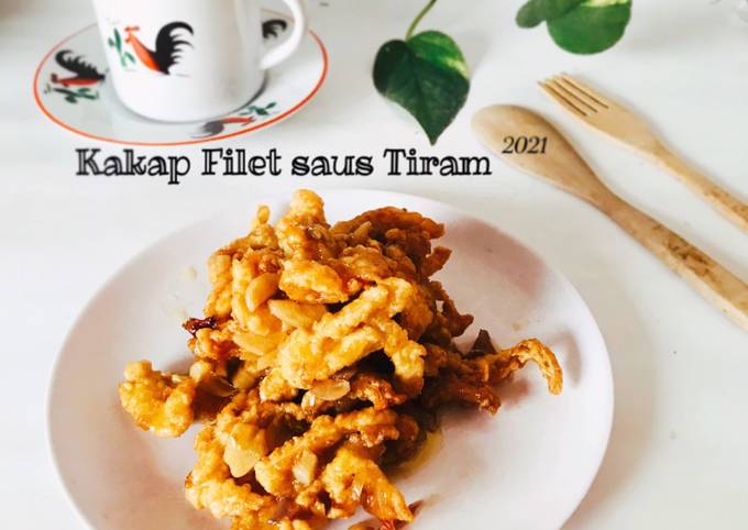 Resep Kakap filet saus tiram, Menggugah Selera