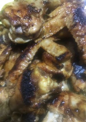 A picture of Sweet and sour bbq chicken.