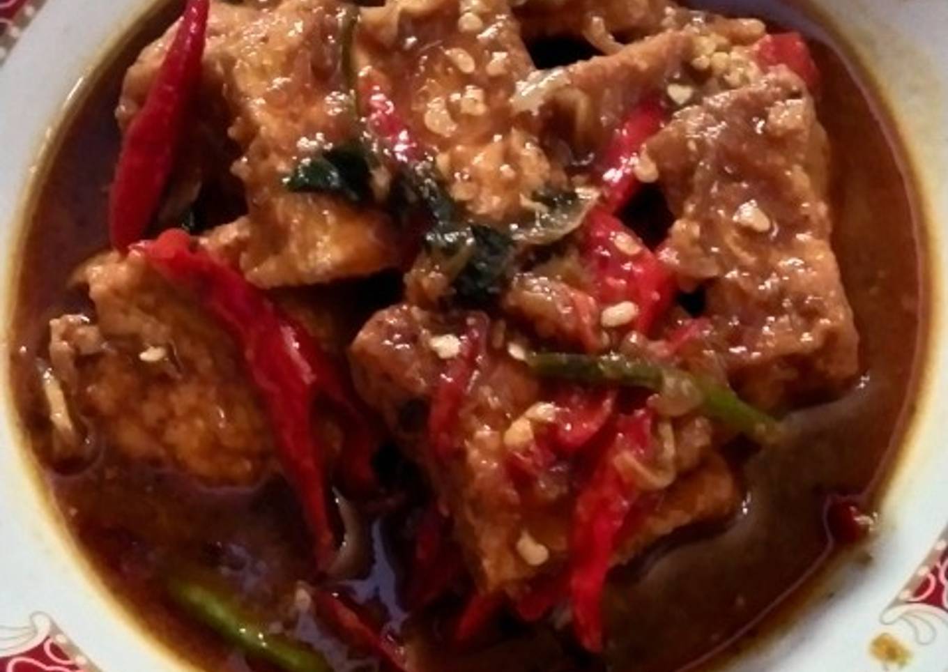 163.Semur Tahu (Tahu Kecap)