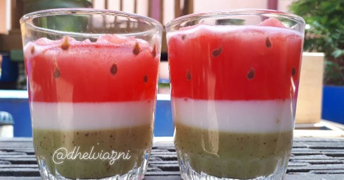 Resep Puding Semangka Oleh Dhelvianti A. Savira - Cookpad