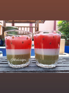 Foto resep Puding Semangka