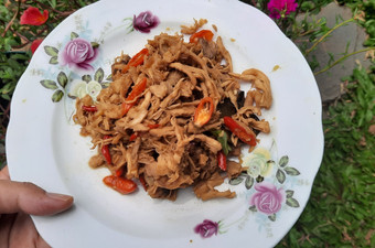 Cara Bikin 16.AYAM SUWIR PEDAS KAYA REMPAH !!! Gampang