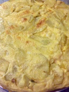 Una foto de Tortilla light de patatas cocidas