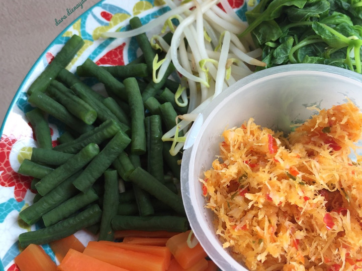 Resep: Bumbu Urap Sayuran Irit Untuk Jualan