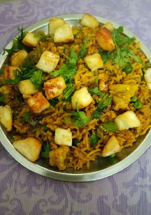 A picture of Paneer pulav.