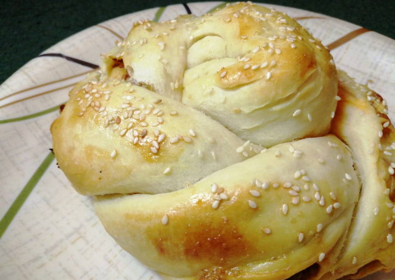 Chicken flower buns recipe