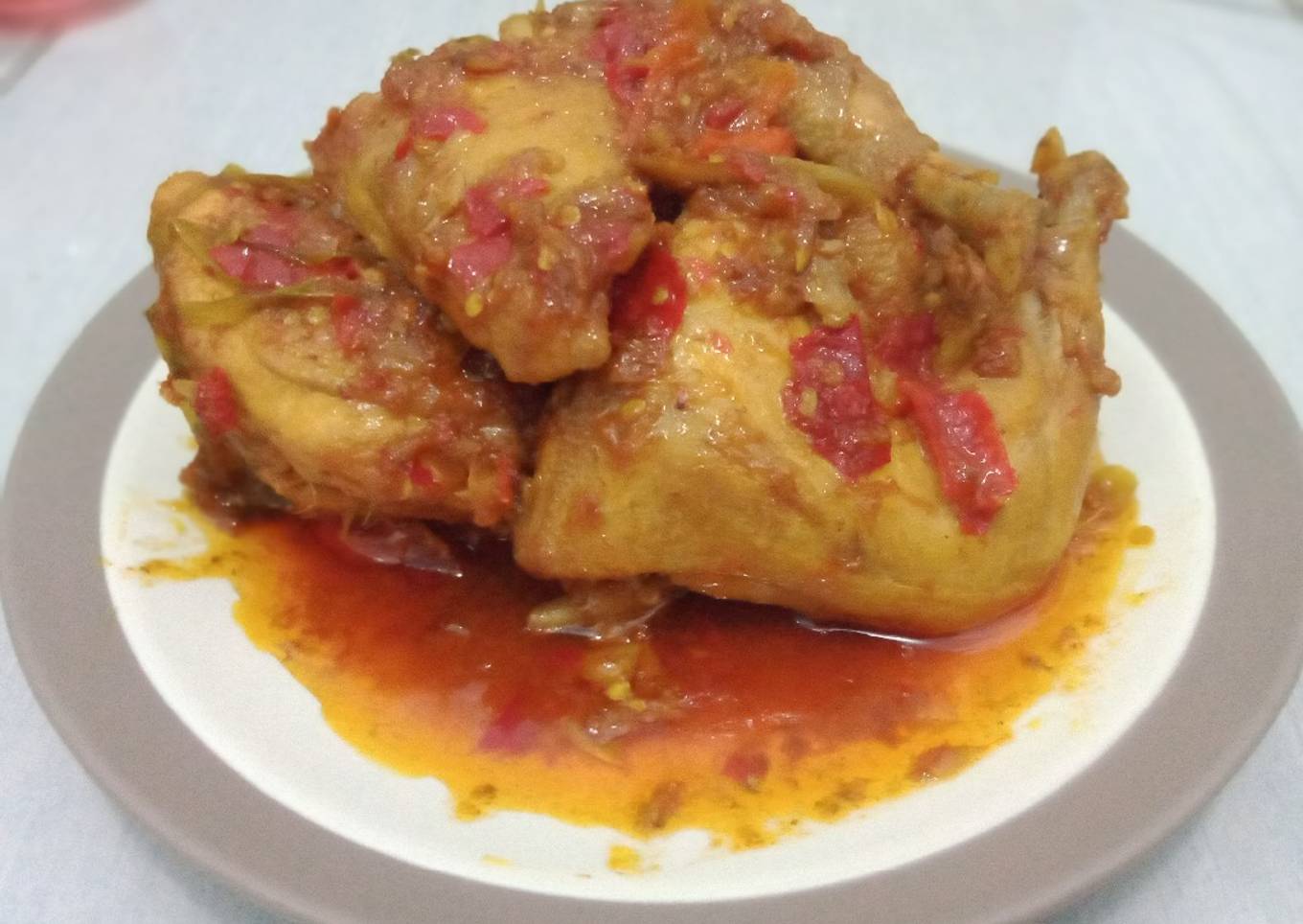 Ayam Rica Pedes Mantep