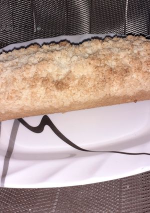 Una foto de Budín de Coco con Crumble