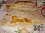 A picture of bread omelette