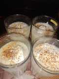 Cold coffee with ice cream