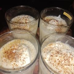 A picture of Cold coffee with ice cream.