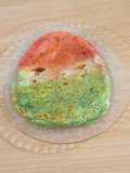 Tri-Colour Paratha