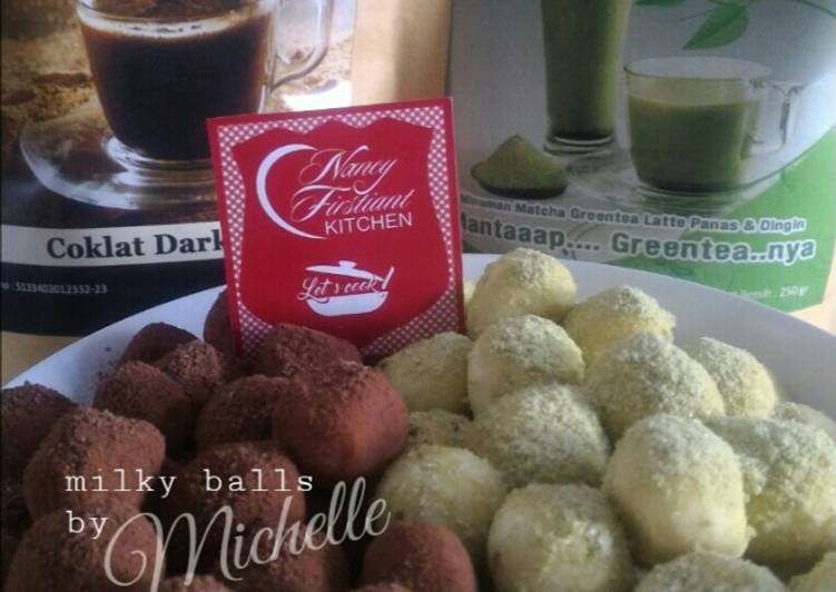 Resep Milky Balls | Bahan Membuat Milky Balls Yang Lezat