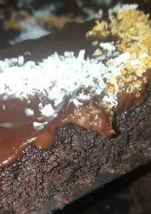 صورة لوصفة براونيز الكاكاو و القهوة 🍫