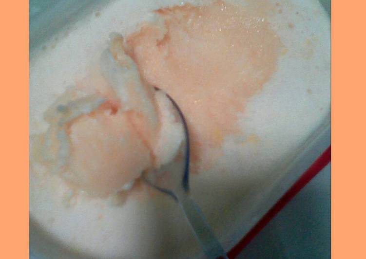 Ice cream nutrisari simple 😋