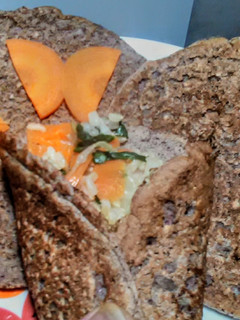 Una foto de Tortitas de legumbres veganas