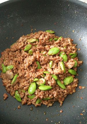 รูปของ สะตอผัดกะปิหมูสับ