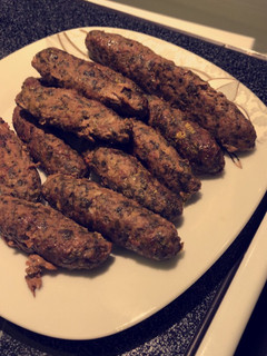 صورة لوصفة كباب بالفرن
