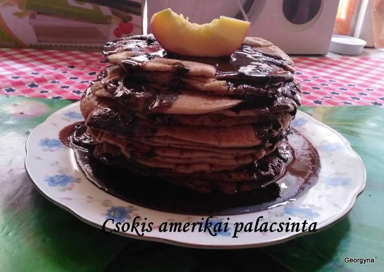 Csokis amerikai palacsinta