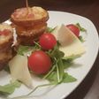 Sajtos-baconos burgonyatallér