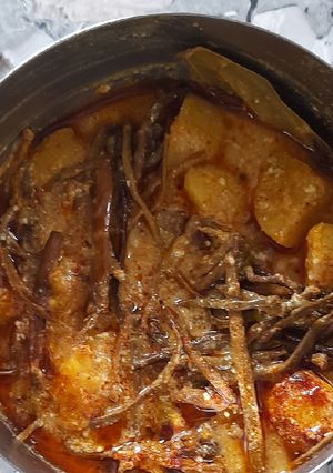 A picture of Sangri Curry.