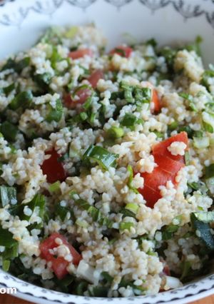 A picture of Tabbouleh.