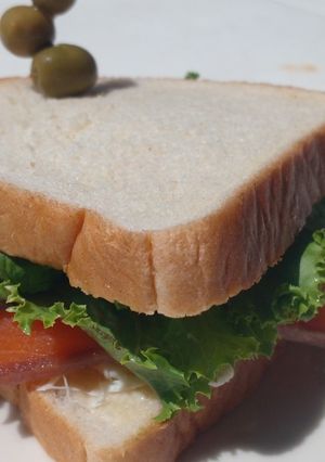 Una foto de Gravlax de salmón