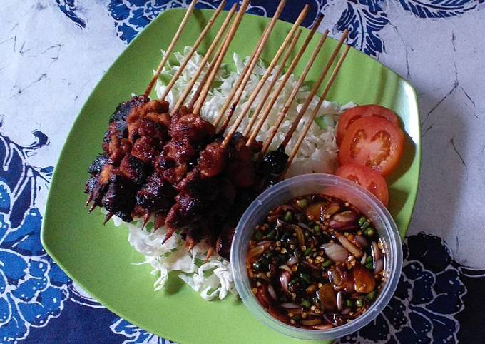 Sate Ayam Bumbu Kecap🍢🍡