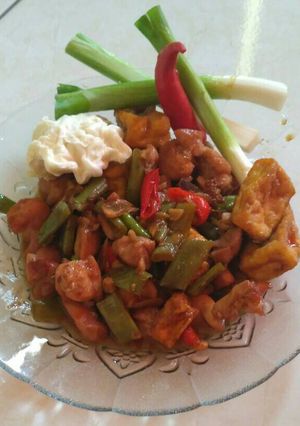 Foto resep Tahu ayam teriyaki