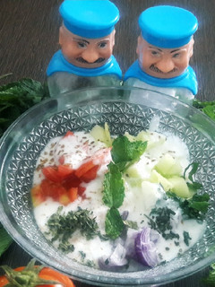 वेजिटेबल रायता (Vegetable raita recipe in Hindi) रेसिपी मुख्य फोटो