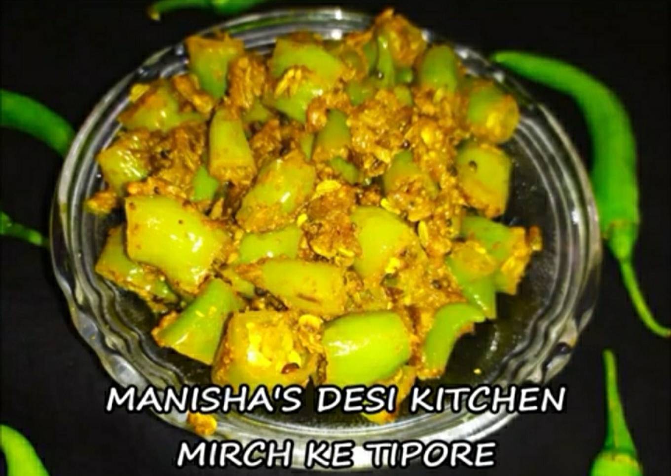 Rajasthani Mirchi ke tipore