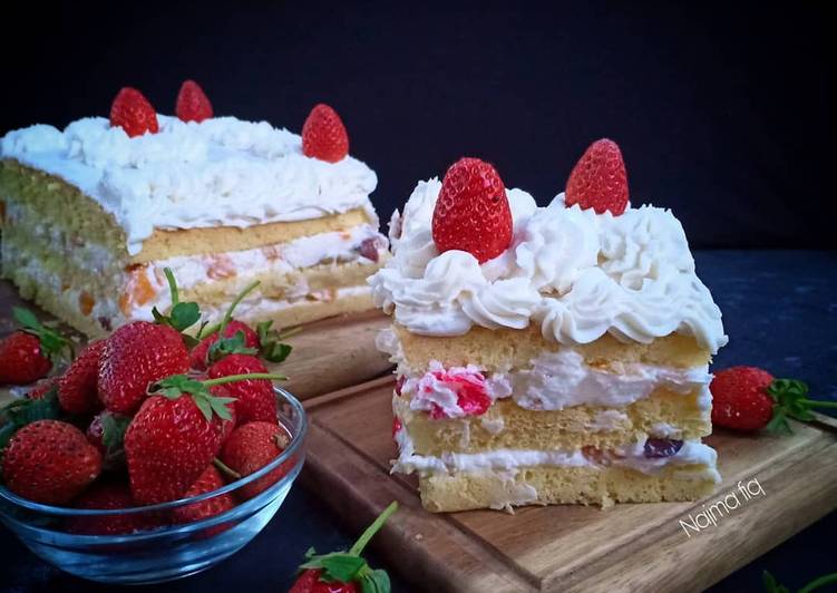 Bagaimana Membuat Chantilly cake Anti Gagal