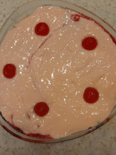 A picture of Layered Fruit Custard.