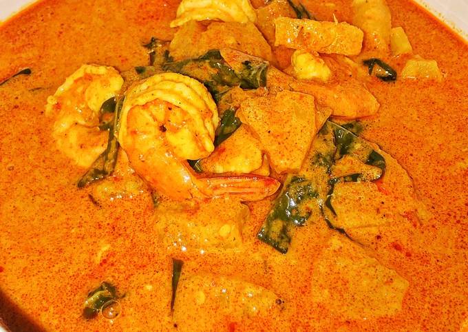 Resipi Gulai Udang Daun Kesum Oleh Eka Zulaykha Cookpad