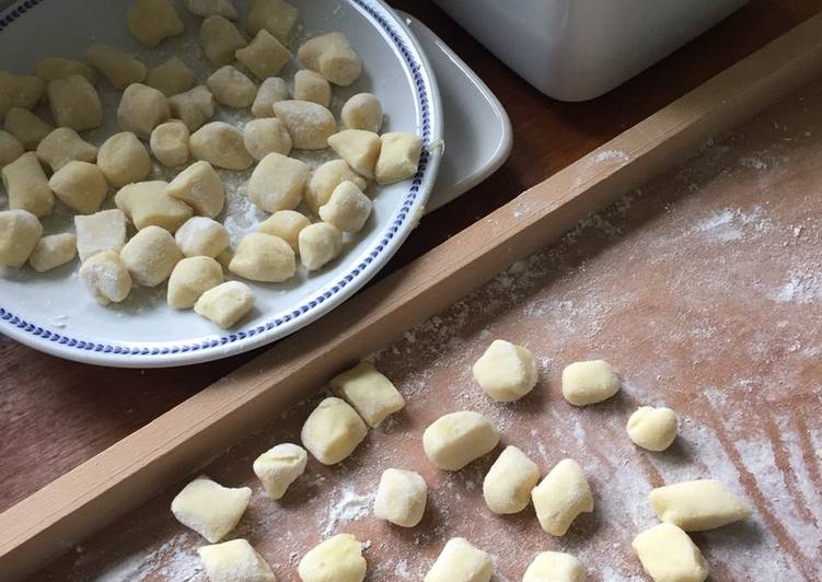 Gnocchi con patate al forno senza uova