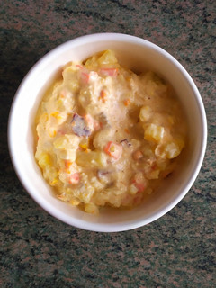 Una foto de Ensaladilla con cangrejo azul