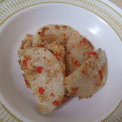 A picture of Fry yam.