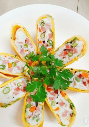 Hình của món Trứng cuộn.