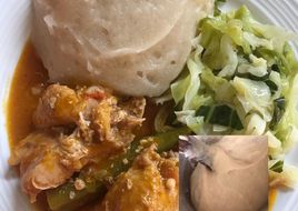 Muamba de Peru e repolho refogado 🦃 🇦🇴