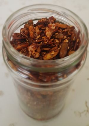 Una foto de Granola salada