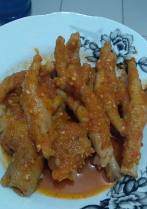 Foto resep Ceker ayam pedas manis