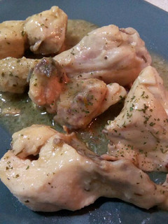 Una foto de Pollo con salsa de cerveza