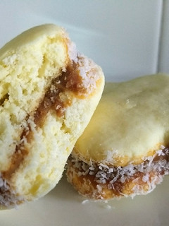 Una foto de Alfajores de maizena