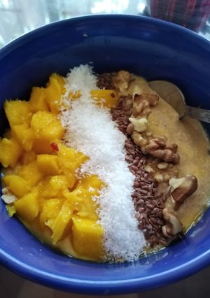Una foto de Desayuno vegan