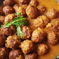 A picture of Lauki ke kofte.