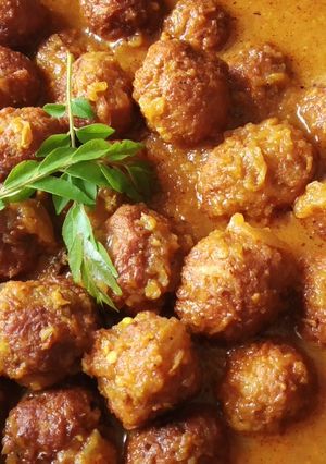 A picture of Lauki ke kofte.