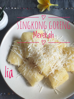 Foto resep Singkong Goreng Merekah