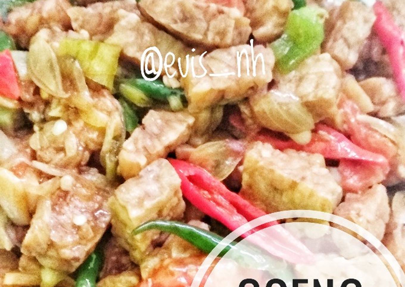 Oseng tempe enak sederhana