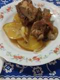 🐓Pitu caleya o pollo al horno con patatas muy fácil